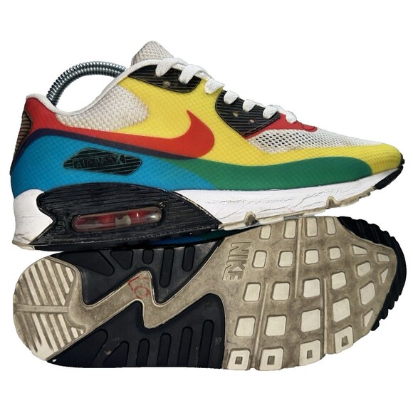 Nike Air Max 90 Hyperfuse What The Max Size 7.5 White Sport Red Soar 532306-160 main image 5